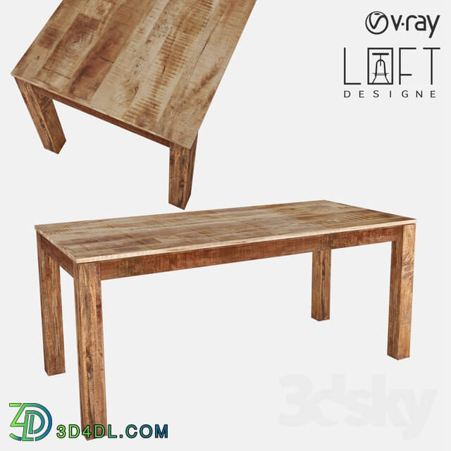 Table - Table LoftDesigne 6130 model