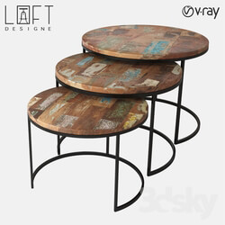 Table - Coffee table LoftDesigne 6131 model 