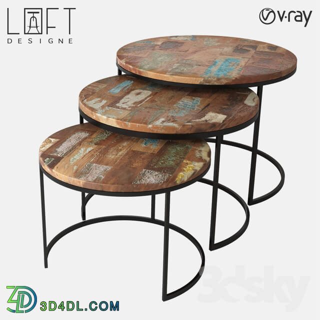 Table - Coffee table LoftDesigne 6131 model