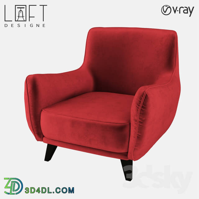 Arm chair - Armchair LoftDesigne 32800 model