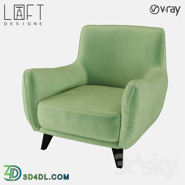 Arm chair - Armchair LoftDesigne 32801 model