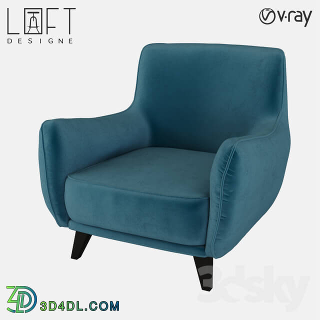 Arm chair - Armchair LoftDesigne 32802 model
