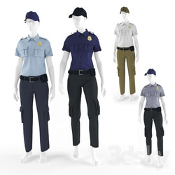 Clothes and shoes - Police Officer Uniform 