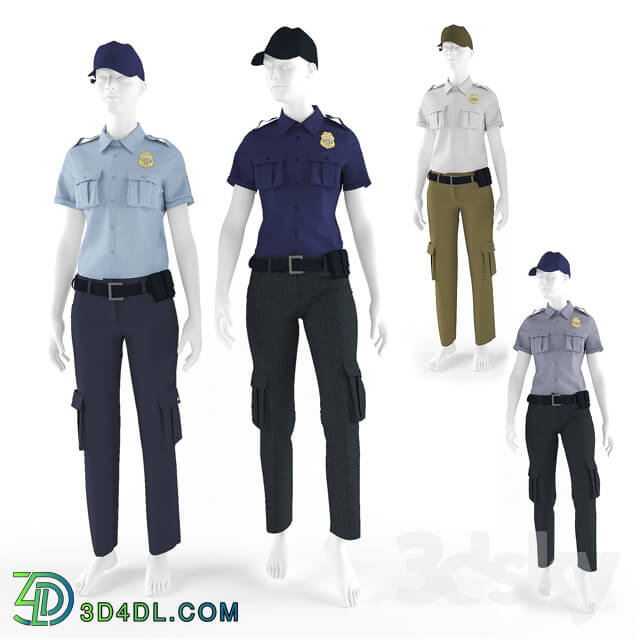 Clothes and shoes - Police Officer Uniform