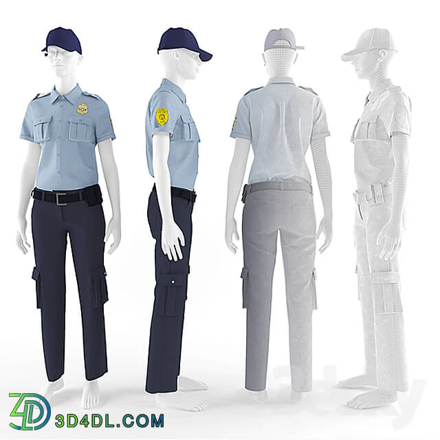 Clothes and shoes - Police Officer Uniform