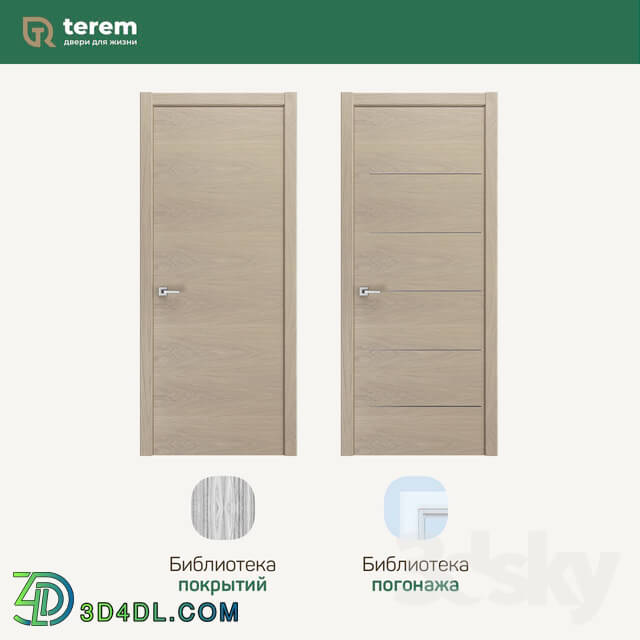 Doors - Interior door factory _Terem__ model Porte01 _ Porte03 _Techno collection_