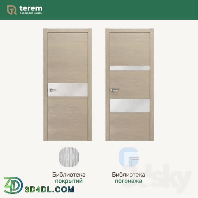 Doors - Interior door factory _Terem__ model Vetro11 _ Vetro12 _Techno collection_