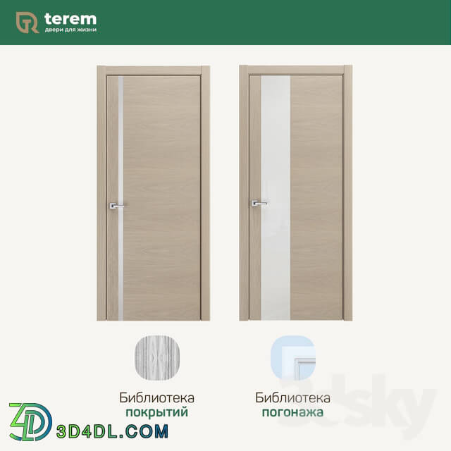 Doors - Interior door factory _Terem__ model Vetro13 _ Vetro14 _Techno collection_