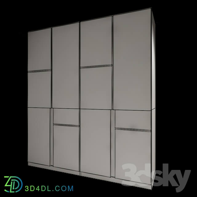 Wardrobe _ Display cabinets - Wardrobe-ANDS-01