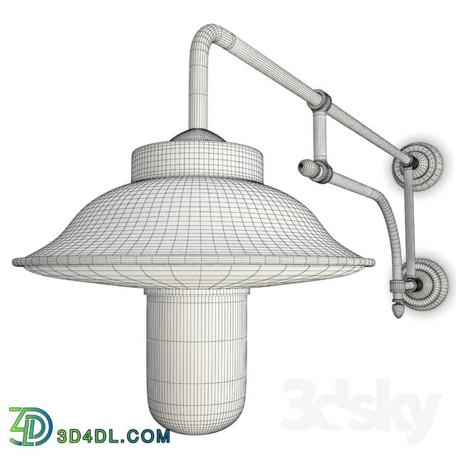 Wall light - Fiati industrial wall lamp