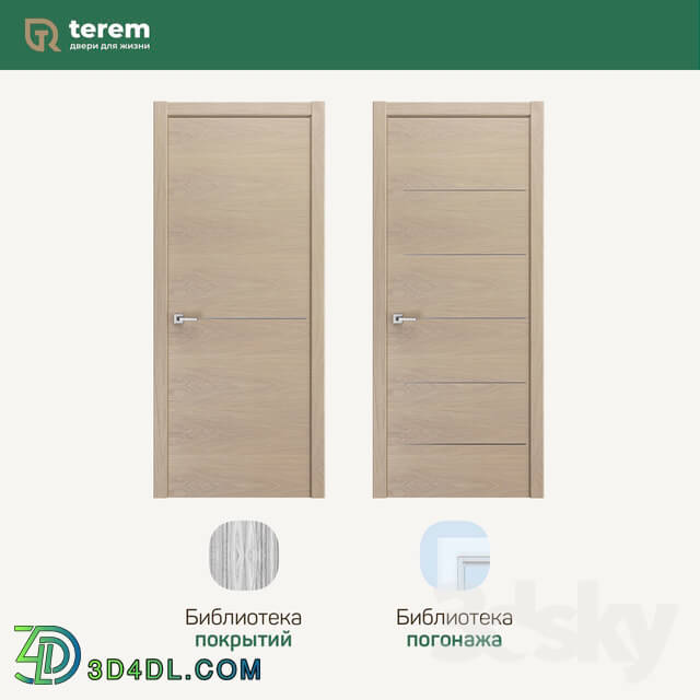 Doors - Interior door factory _Terem__ model Porte02 _ Porte03 _Techno collection_