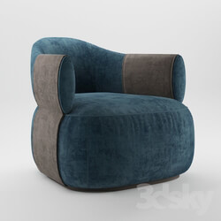 Arm chair - Trussardi Casa Larzia Armchair 