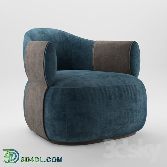 Arm chair - Trussardi Casa Larzia Armchair