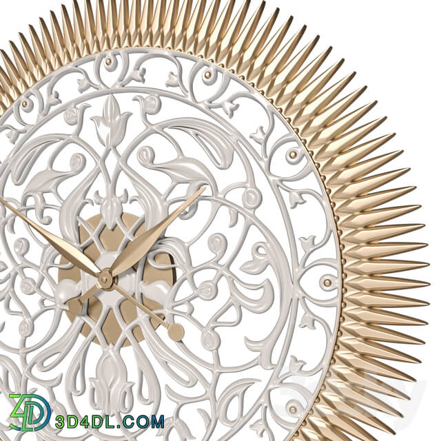Watches _ Clocks - OM In Shape - Flores Gold