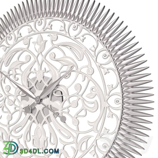 Watches _ Clocks - OM In Shape - Flores Silver