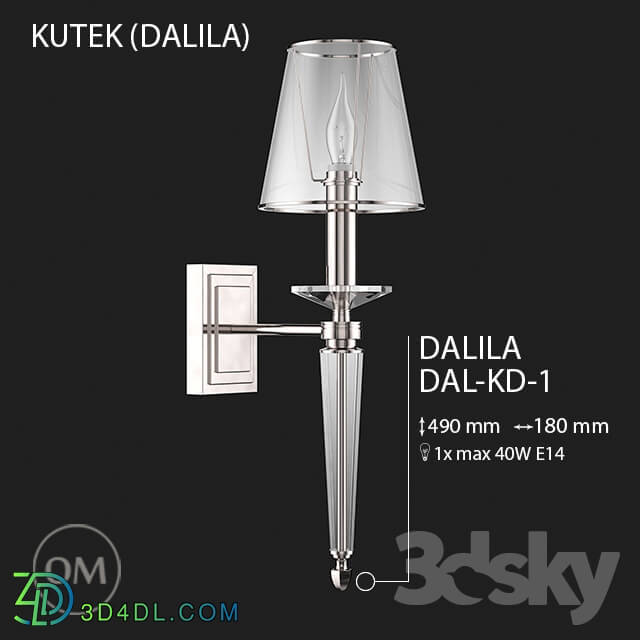 Wall light - KUTEK DALILA DAL-KD-1