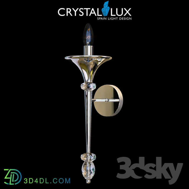 Wall light - Miracle AP1 Chrome