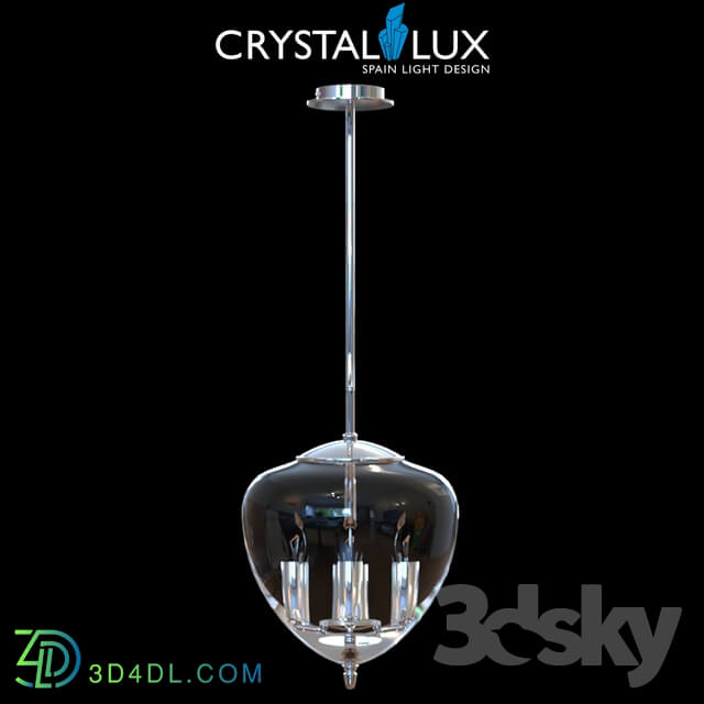 Ceiling light - Milagro SP4 A Chrome