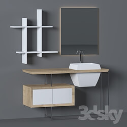 Bathroom furniture - Bathroom Furniture Set- 17 _ Subo 