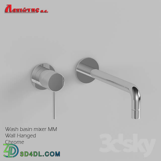 Faucet - Wash basin mixer MM CHROME WALL HANGED