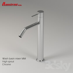 Faucet - Wash basin mixer MM CHROME HIGH SPOUT 