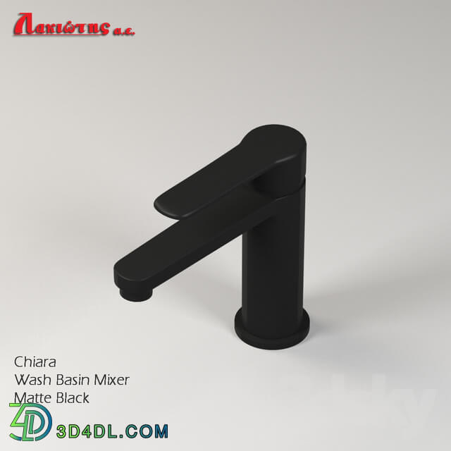 Faucet - Wash basin mixer CHIARA BLACK MATTE