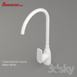 Faucet - Kitchen faucet CHIARA WHITE MATTE 