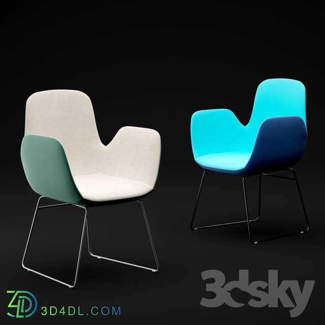 Chair - B _ T Design Daisy set 1