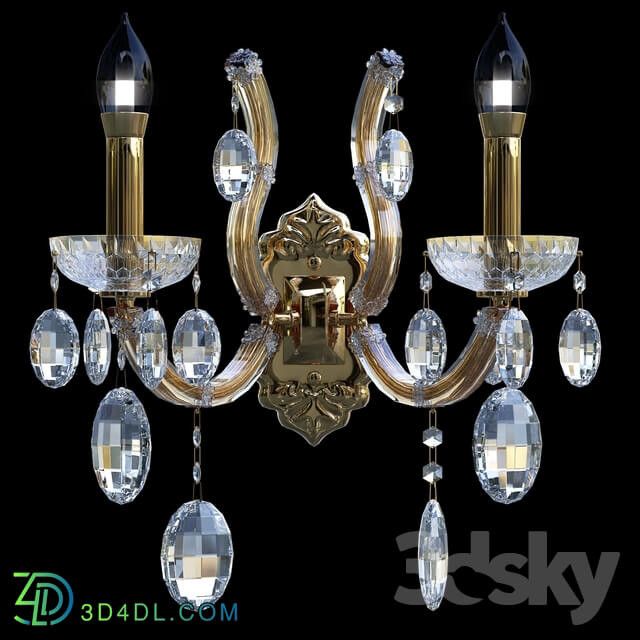 Wall light - Hollywood AP2 Gold