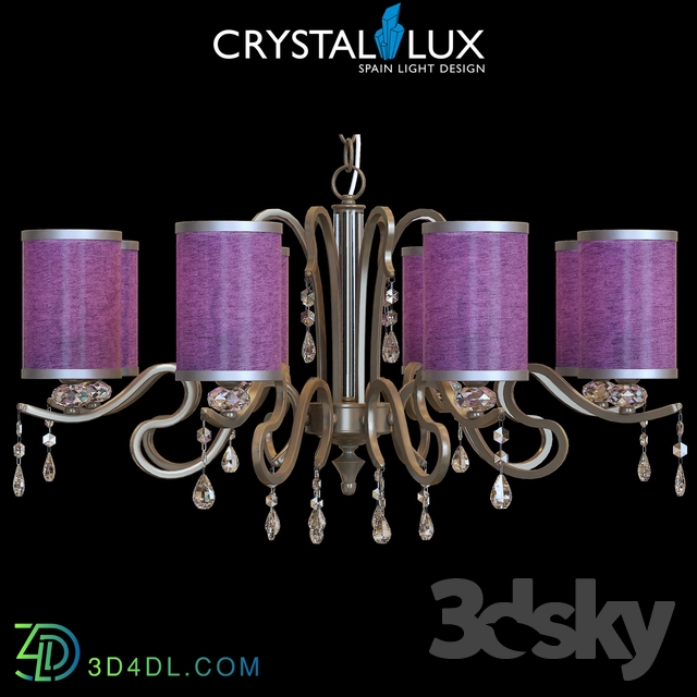 Ceiling light - Elisa SP8 Purple