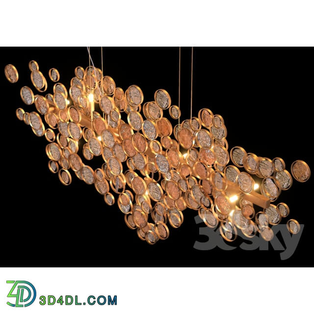 Ceiling light - Deseo SP15 L1400 Gold