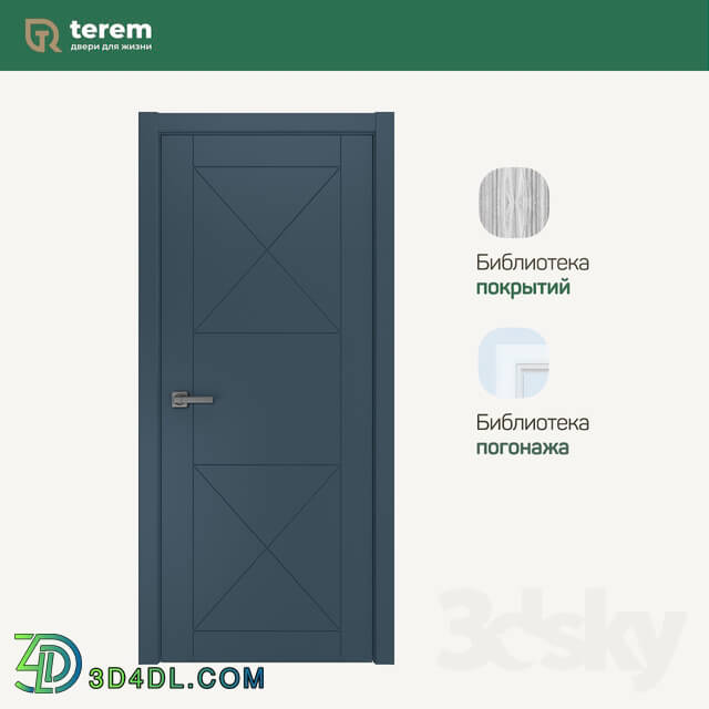 Doors - Interior door factory _Terem__ model Twist 04 _Techno collection_