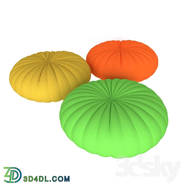 Other soft seating - PUMPKIN Pouf by Giovannetti