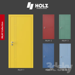 Doors - OM Doors HOLZ_ INLAY Collection 