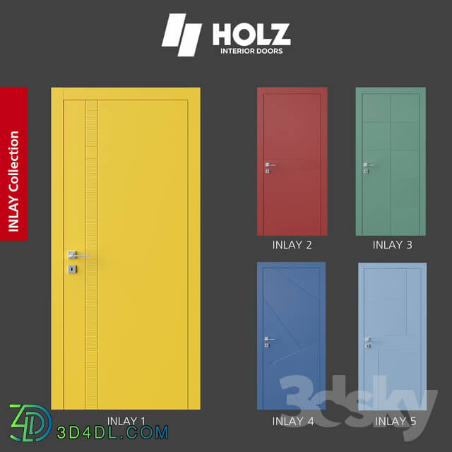 Doors - OM Doors HOLZ_ INLAY Collection