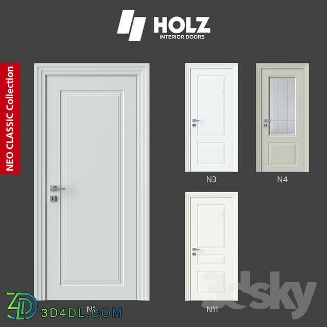 Doors - OM Doors HOLZ_ NEO CLASSIC Collection