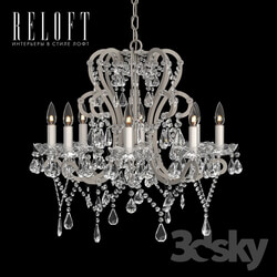 Ceiling light - Chandelier Manor Court Crystal 107473 ASIL 8ARM 