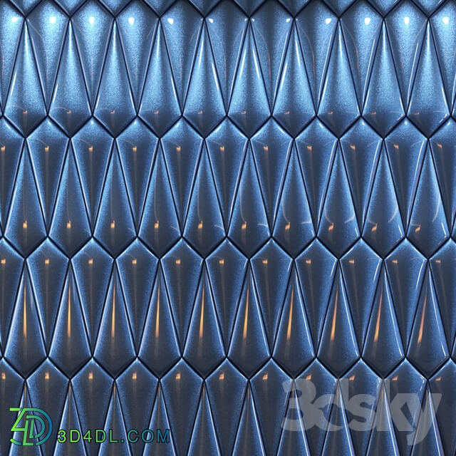 3D panel - Artpole Elementary FRANK gypsum 3D panel