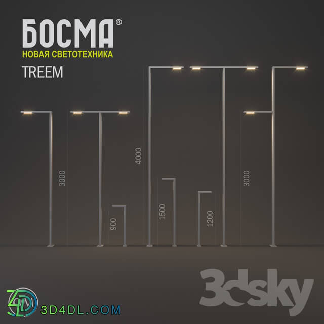 Street lighting - treem _ bosma