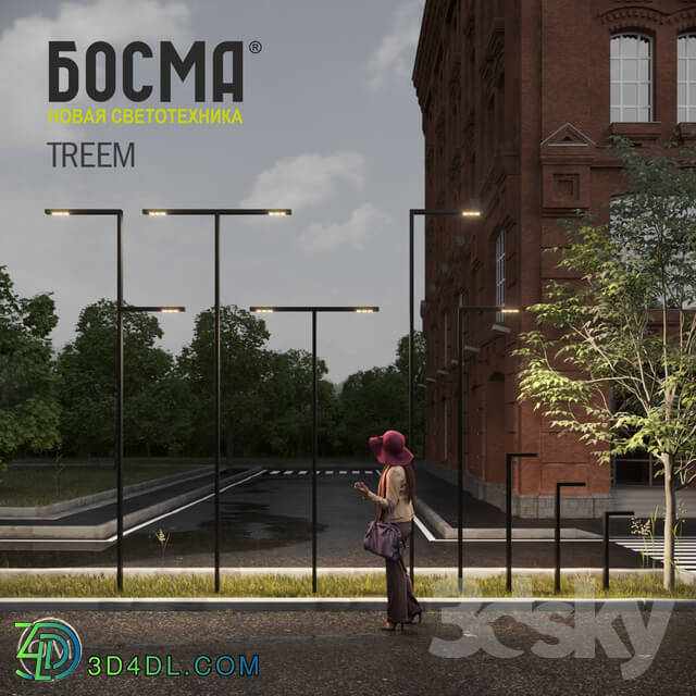Street lighting - treem _ bosma