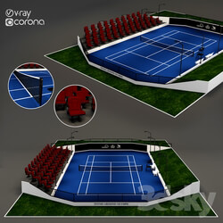 Sports - Tennis ground 