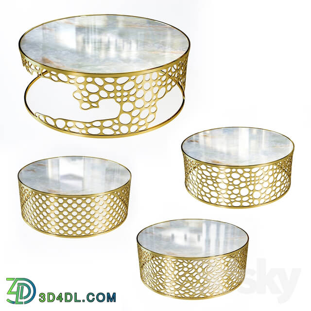 Table - Gold table