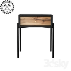 Sideboard _ Chest of drawer - Frank nightstand - WoodCraftStudio 