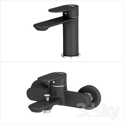 Faucet - Mixers for bath and washbasin Elbe_OM series 