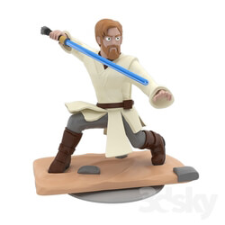 Toy - Obi-Wan Kenobi Cartoon Figure 