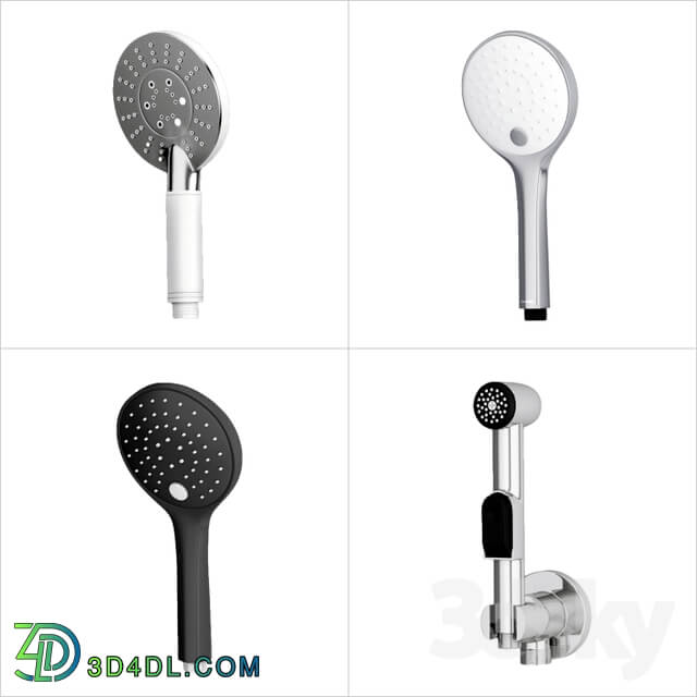 Bathtub - Shower Heads and Hygienic Watering Can_OM