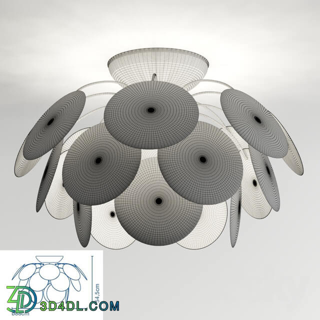 Ceiling light - discoco c88 light