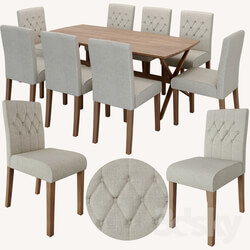 Table _ Chair - dining set 