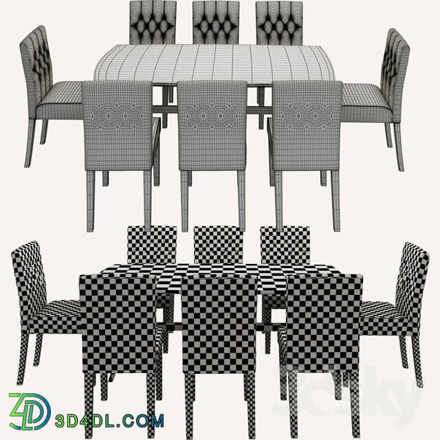 Table _ Chair - dining set