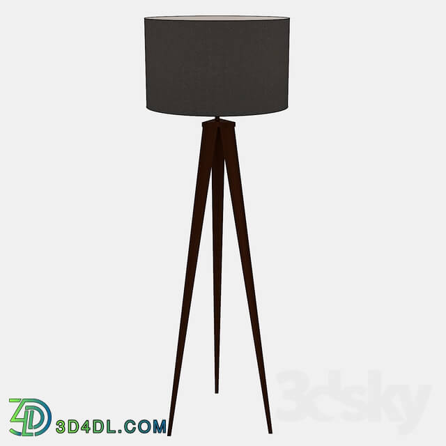 Floor lamp - Director__39_s Tripod Floor Lamp